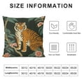 thumbnail image 5 of Nawypu  Tiger Pillow Cover Peacock Forest Animal Decorative Throw Pillows Case Cushion Cover for Bedroom Sofa Living Room Couch Chair Office, 5 of 5