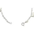 thumbnail image 3 of JOYARIS Pulsera Ajustable San Benito Pequeña Medallas Plata Ley 925 Talla Largo/Ancho: 18.5 cm (ajustable) x 3.5 mm PT-0000342, 3 of 3