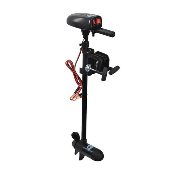18 LBS 12 V Inflatable Kayak Outboard Trolling Electric Motor, Fishing Boat Dinghy Engine, Canoe Thrust ,Easy to Install