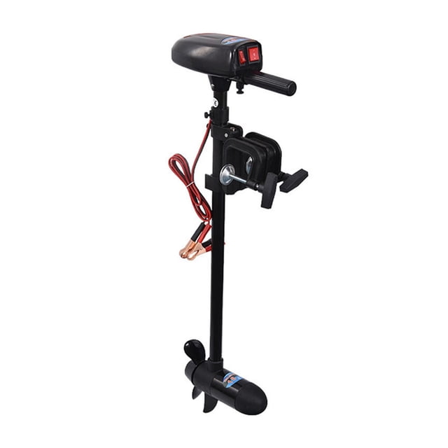 18 LBS 12 V Inflatable Kayak Outboard Trolling Electric Motor, Fishing Boat Dinghy Engine, Canoe Thrust ,Easy to Install