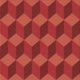 thumbnail image 1 of Ahgly Company Indoor Square Patterned Love Red Area Rugs, 8' Square, 1 of 6
