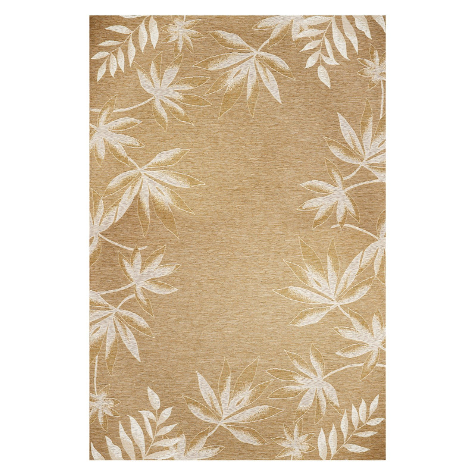 KAS Rugs HOR5706 Horizons Indoor / Outdoor Rug - Sage Fern Border ...