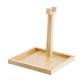 thumbnail image 3 of Soporte de auriculares, auriculares para juegos de PC Bandeja de almacenamiento de almacenamiento Anti slip, madera, universal, soporte de auriculares, 3 of 8