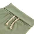 thumbnail image 5 of Baby Girls Clothes Short Sleeve Tops Drawstring Elastic Waist Shorts Outfits, 5 of 5