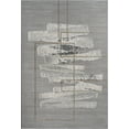 thumbnail image 2 of LaDole Rugs 4x6 ft Modern Premium Area Rug | Abstract Small Carpet For Bedroom, Living Room, Kitchen, Entry Way, Indoor Floor Décor | Gold Grey, 2 of 5