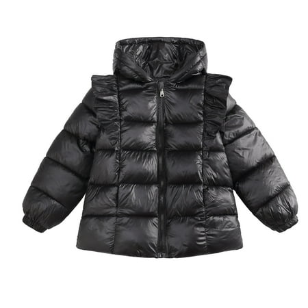 

Toddler Boys Coats Jackets Winter Coats Kids Baby Girls Solid Padded Jacket Winter Warm Clothes Outerwear Coat