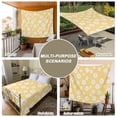 thumbnail image 6 of White Yellow Daisy Tapestry for Bedroom Wall Hanging Tapestry, Spring Summer Floral Botanical Ceiling Backdrop Tapestries Poster Blanket Wall Decor for Teens Room Living Room Dorm 39" x 59", 6 of 8