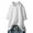 Blanc, variante sur Fashnice Chemises pour Femmes Blouse à Volants Hauts de Couleur Unie Tunique Élégante de Plage Chemise Bleu 4TG