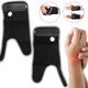 thumbnail image 5 of 2 uds soporte de muñeca muñequera vendaje protección Fitness deportes al aire libre envolturas de mano negro, 5 of 8