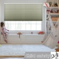 thumbnail image 5 of Keego Printed Cordless Celluar Shades Semi Blackout Honeycomb Window Blind Light Filtering Easy Install White Upper Case, Color007, 36"w x 48"h, 5 of 7