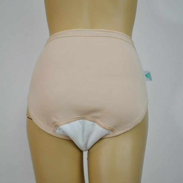 Reutilizable Elastica Impermeable Incontinente de Ropa Interior para Las Mujeres Mayores Macarena Ropa interior del algodon de la incontinencia Walmart en linea