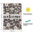 thumbnail image 5 of Spring Summer Multicolored Flower Leaves Garden Flag 28x40 Inch Double Side for Outdoor Courtyard Garden Decor Flowers Welcome Holiday Flag for Outside Decoration, 5 of 6