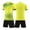 Yellow, variant on LWNYDPLSD Soccer Jerseys Set for Boys 2 Piece Summer Team Suit Kids School Uniforms Personalized Shirts Gym Training Mesh Shorts Running Sports Outfits for Basketball Running Toddler Clothes
