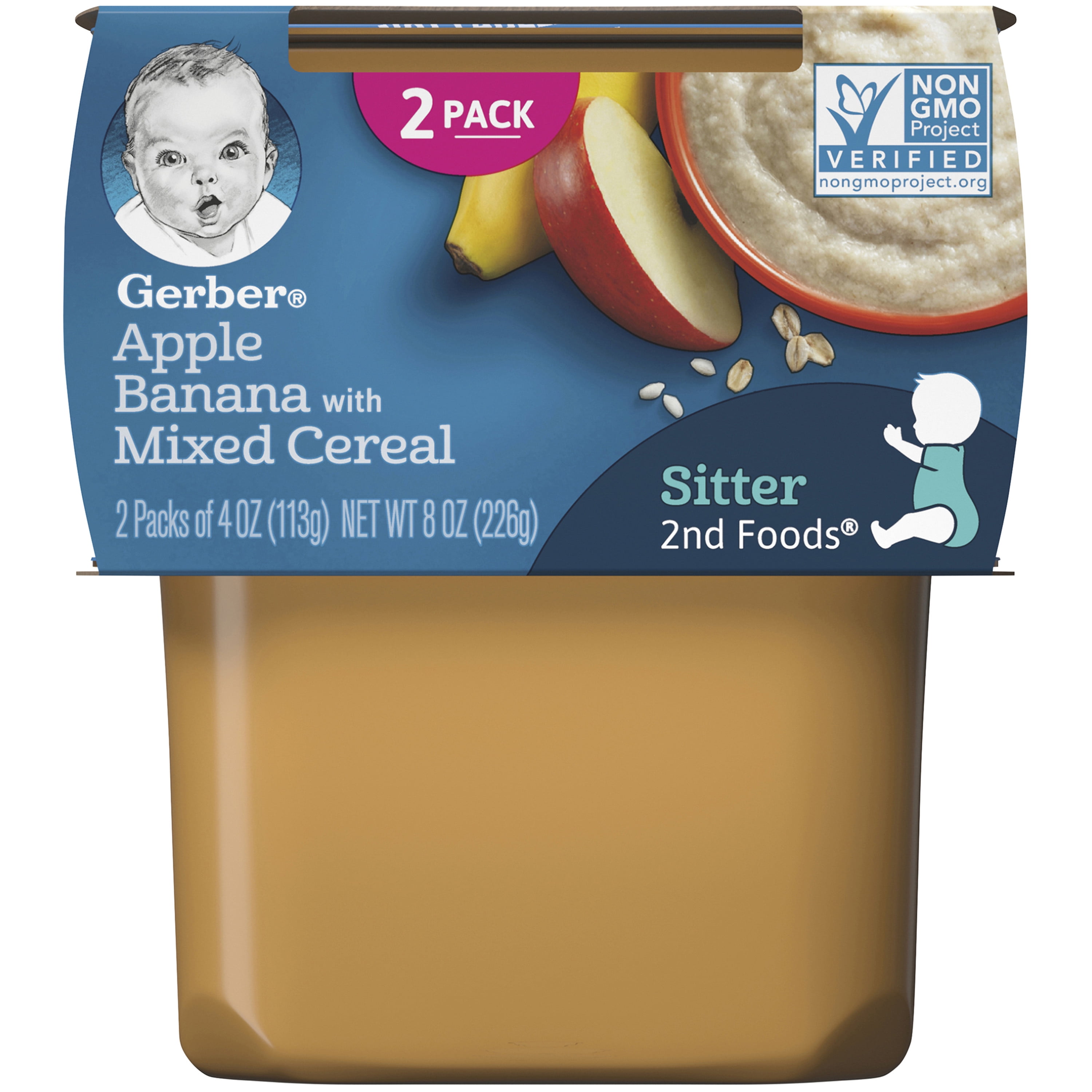 gerber apple banana cereal