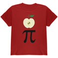 thumbnail image 1 of Halloween Math Pi Costume Apple Day Youth T Shirt, 1 of 1
