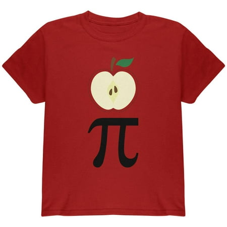 Halloween Math Pi Costume Apple Day Youth T Shirt