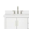 thumbnail image 3 of Ariel S073dwqovo Magnolia 72" Free Standing Double Basin Vanity Set - Grey / Pure White, 3 of 7