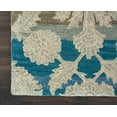 thumbnail image 3 of Nourison India House Damask Ivory/Teal Area Rug, 3 of 4