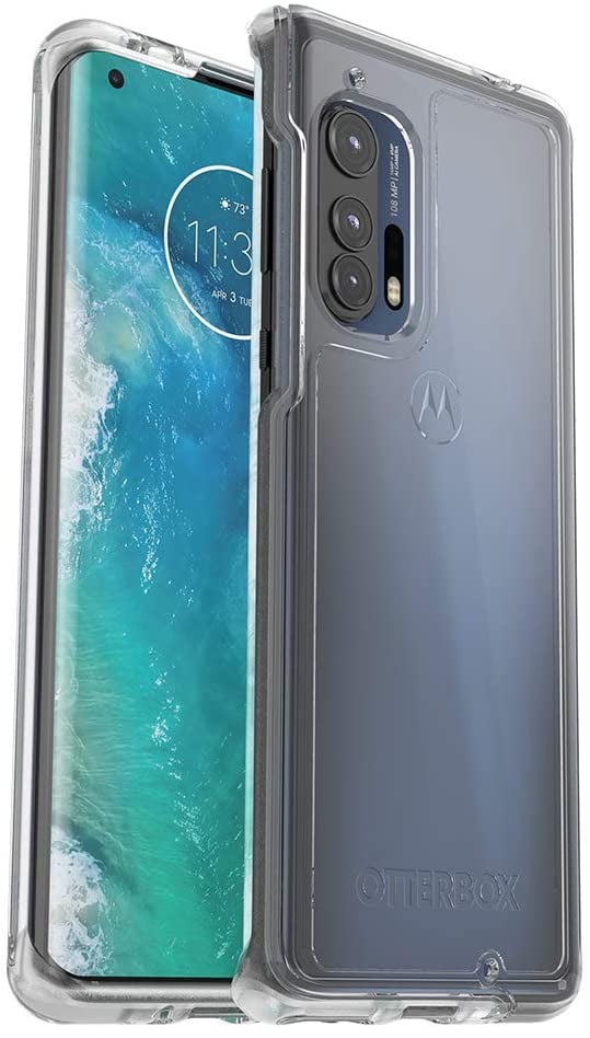 OtterBox Symmetry Clear Series Case for Motorola Edge plus, Clear