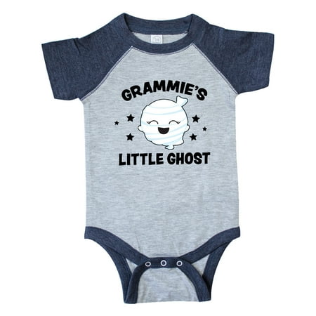 

Inktastic Cute Grammie s Little Ghost with Stars Gift Baby Girl Bodysuit