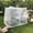 White (80.61inch * 78.78 * 78.7), variant on Extra-Large Portable Mosquito Net Shelter with Breathable Mesh, Dual-Door Entry, and Overhang for Indoor and Outdoor Use During Spring, Summer, and Fall Seasons – Lightweight and Easy Setup Design