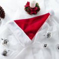 thumbnail image 2 of Accesorios esenciales para las fiestas Gorro clásico de Papá Noel rojo y blanco Adecuado para niños y adultos, regalos para otros, 2 of 2