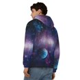 thumbnail image 4 of Kdxio Planets Stars And Galaxies1 Print Men Hoodies Casual Hoodies for Men with Zip Pockets Full Zip Long Sleeve Sweatshirt Sports Hooded Jacket-XX-Large, 4 of 5