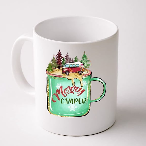 Merry Xmas Camping Mug, Funny Christmas Gifts, Kids Christmas Mug, Religious Mug Cute Xmas Cups Winter Holiday Mugs Xmas Coffee Cup Family Parent Gifts