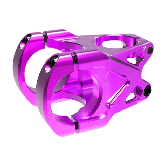 Montaña Bike Stem Accesorios fáciles de usar 31.8 mm para bicicleta de carretera Mountain Púrpura