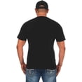 thumbnail image 3 of JH Design T-Shirt à Manches Courtes Noir à Col Ras du Cou pour Hommes Chevy Camaro Shield, 3 of 6