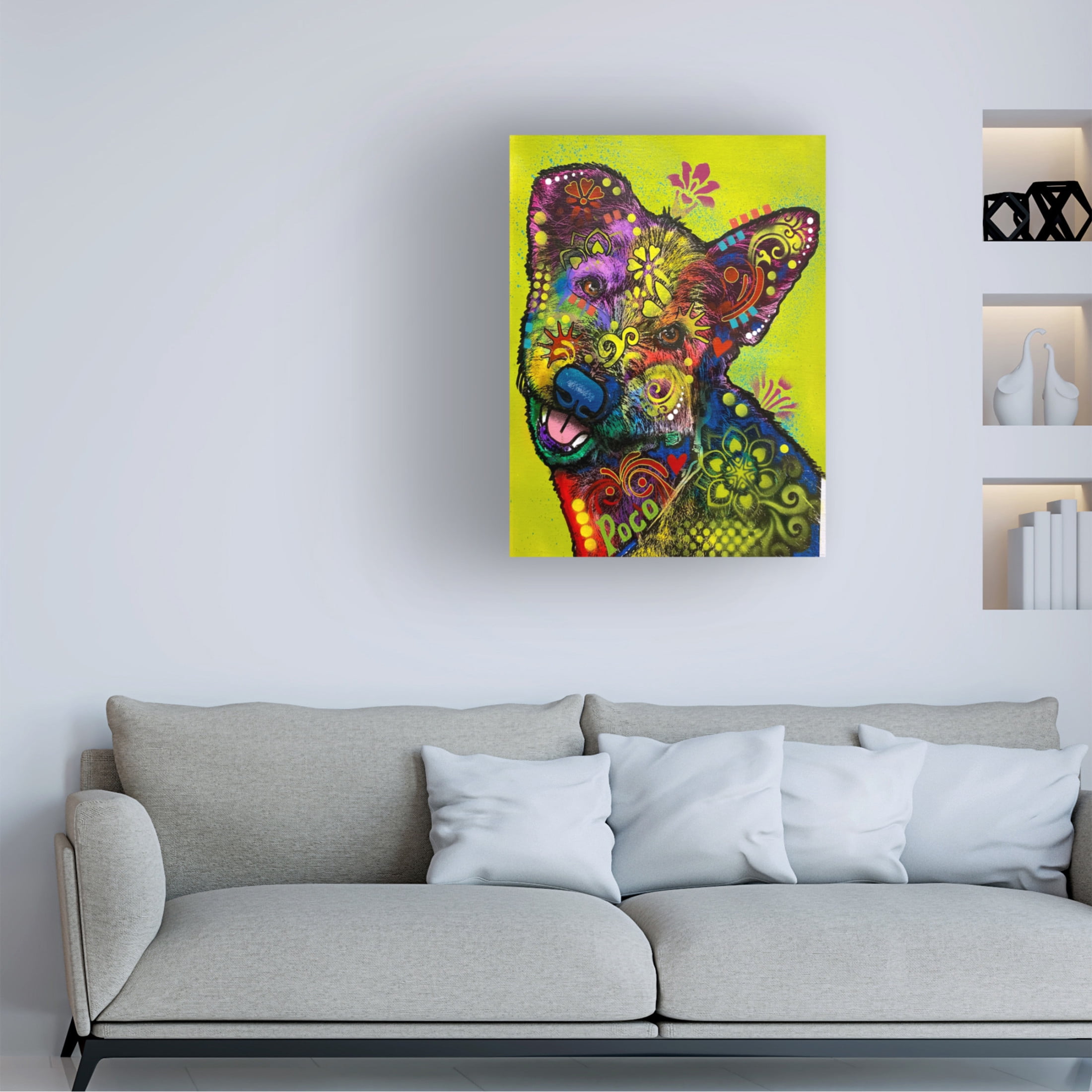 Canvas Wall Art - Dean Russo 'Did I Ever Tell You How Cute You Are' Wall Art for Living Room, Bedroom, or Office Décor by Trademark Fine Art - 35 x 47 Inches