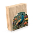 thumbnail image 6 of Qxltty Peacock Acrylic Napkin Holder Set of 1 Transparent Dining Table Kitchen Cafeteria Home Decor 4.1x4.9x1.97in, 6 of 9