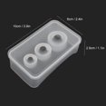 thumbnail image 5 of Molde de Silicona Redondo Esfera Ecomeon para Resina Epoxi Taza Antiadherente Blanco, 5 of 5