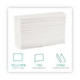 thumbnail image 2 of Windsoft C-Fold Paper Towels, 1-Ply, 10.2 x 13.25, White, 200/Pack, 12 Packs/Carton, 2 of 5