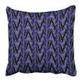 thumbnail image 1 of BOSDECO Colorful Abstract Blue and Black Waves Pattern Aged Antique Beautiful Diagonal Floor Pillowcase Pillow Cover 16x16 inch, 1 of 1