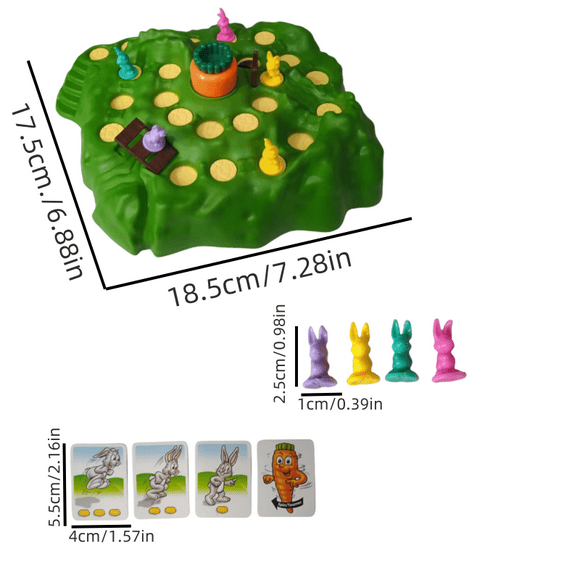 Rabbit Trap Board Game Puzzle Game for Boys Girls ME-047
