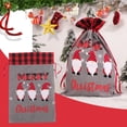 thumbnail image 2 of Christmas Ornaments Large Printed Letters Binding Gift Bag Forest Men Gift Bag, 2 of 6