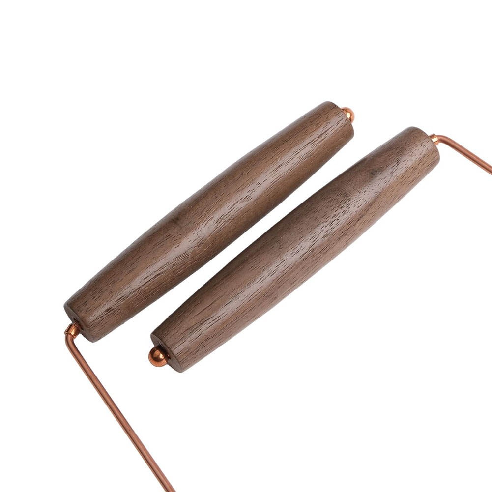 2Pcs Pure Copper Metal Detector Rods for Divination Treasure Hunting Tools
