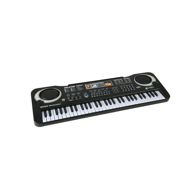 Piano Eléctrico De 61 Teclas Para Niños Con Micrófono, Teclado Eléctrico Multifuncional, Juguete De Piano Musical Para Niños Noticed EL013370-01
