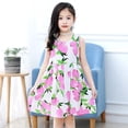 thumbnail image 2 of Valcatch Girl Cotton Silk Dresses Girls' Summer Everyday Sundresses Size 3-12T, 2 of 3