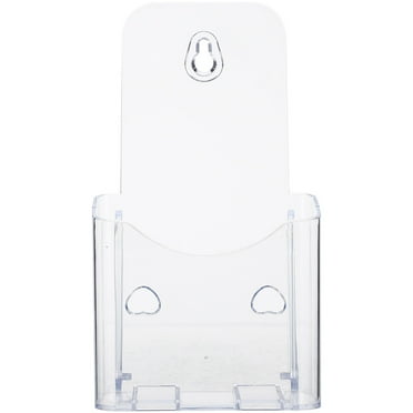 Nadi Wall Mounted Document Holder Transparent Magazine Rack Office Paper File Rack
