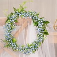 thumbnail image 5 of POWKOL Flores artificiales de aliento de bebé, 6 piezas de flores blancas falsas de aliento de bebé artificiales a granel, flores de aliento de bebé artificiales de tacto real para ramos de boda,, 5 of 5