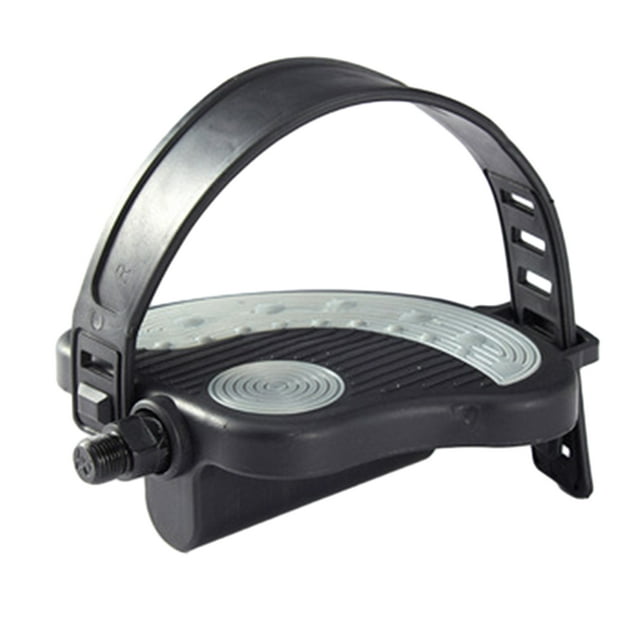 relayinert 2x Black Durable Bike Pedals Designed For Workouts - Wide Compatibility And Long Service Short shaft1/2