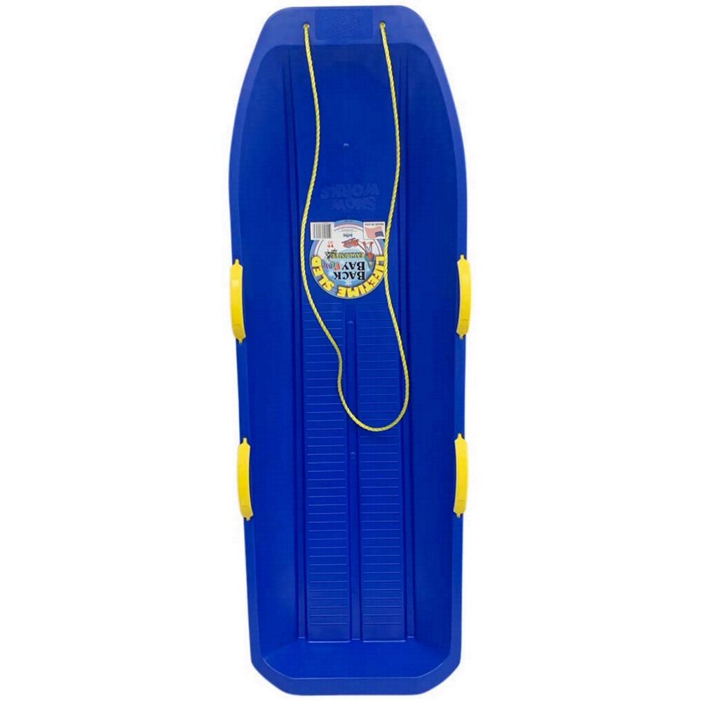 Back Bay Play Lifetime Snow Sled TwoRider Downhill Outdoor Toboggan