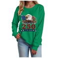 thumbnail image 5 of Leey-World 250 Years 1776-2026 250th Birthday Eagle Liberty Bell T-Shirt American Shirts for Women(Green,XL), 5 of 9