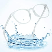 LifeArt Blue Light Blocking Glasses, Anti Eyestrain, Computer Reading Glasses, Gaming Glasses, TV Glasses for Women Men, Anti Glare (Clear, +0.25 Magnification)