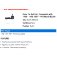 thumbnail image 2 of Outer Tie Rod End - Compatible with 1982 - 1984, 1987 - 1993 Mazda B2200 1983 1988 1989 1990 1991 1992, 2 of 2