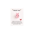 thumbnail image 1 of Cheapark English Encouragement Bunny Pocket Card Desktop Decorative with Inspirational Blessings for Home Office Spring Gift, 1 of 6