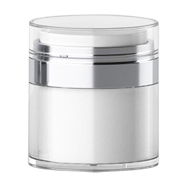 Botellas vacías con bomba , recargables con bomba, contenedor de cosméticos de maquillaje portátil, tarros de crema de al vacío para