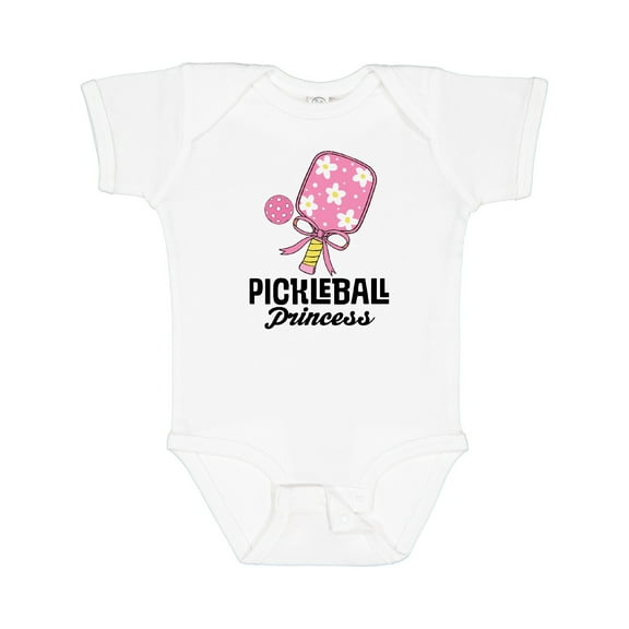 Inktastic Pickleball Princess Quote Girls Baby Bodysuit